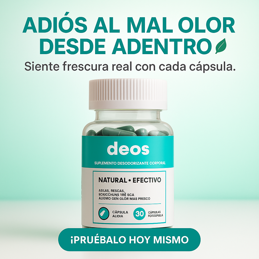 Deos™ - DESODORANTE NATURAL